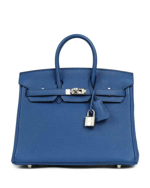 Hermès Birkin 25, Bleu France