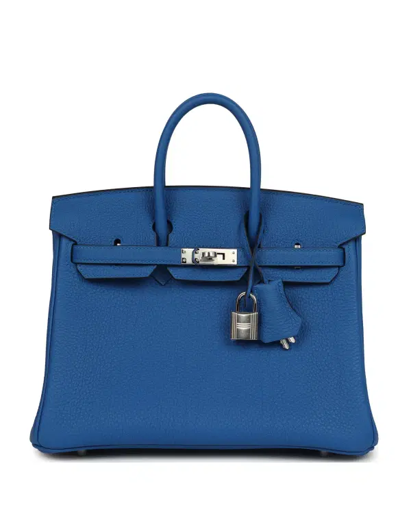 Hermès Birkin 25, Bleu Zellige