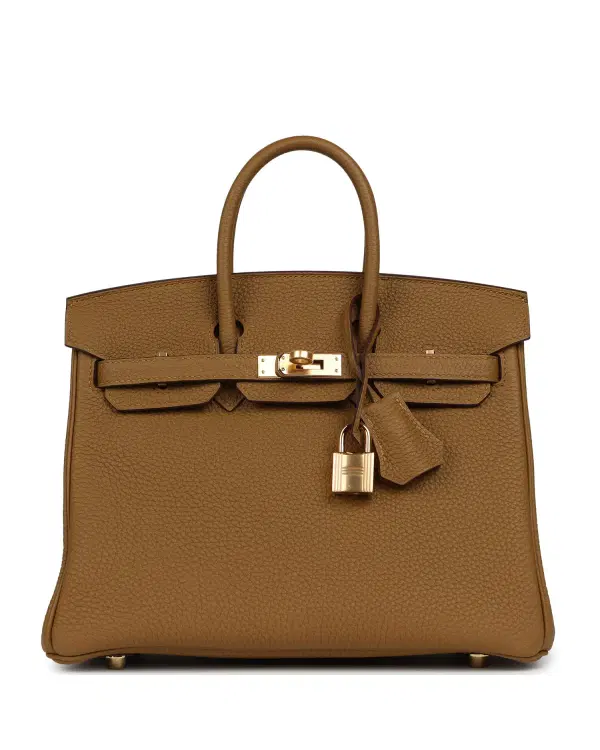 Hermès Birkin 25, Bronze Doré