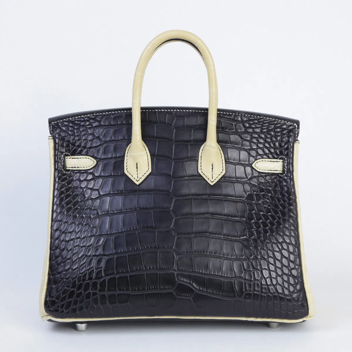Hermès Birkin 25, Noir / Vanille
