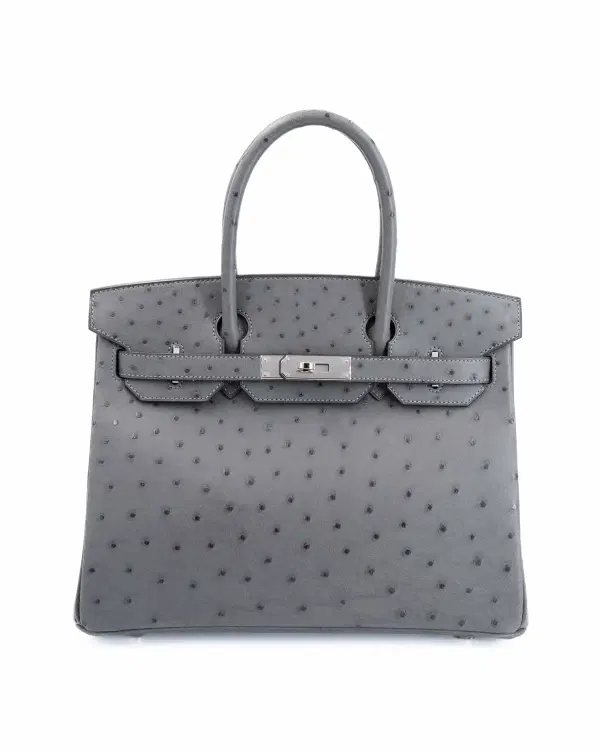 Hermès Birkin 30, Gris Meyer
