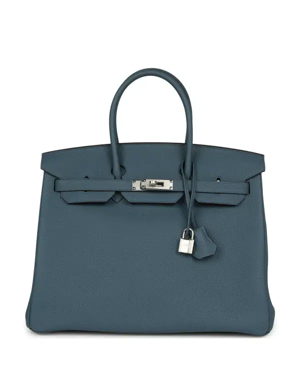 Hermès Birkin 35, Bleu Tempête