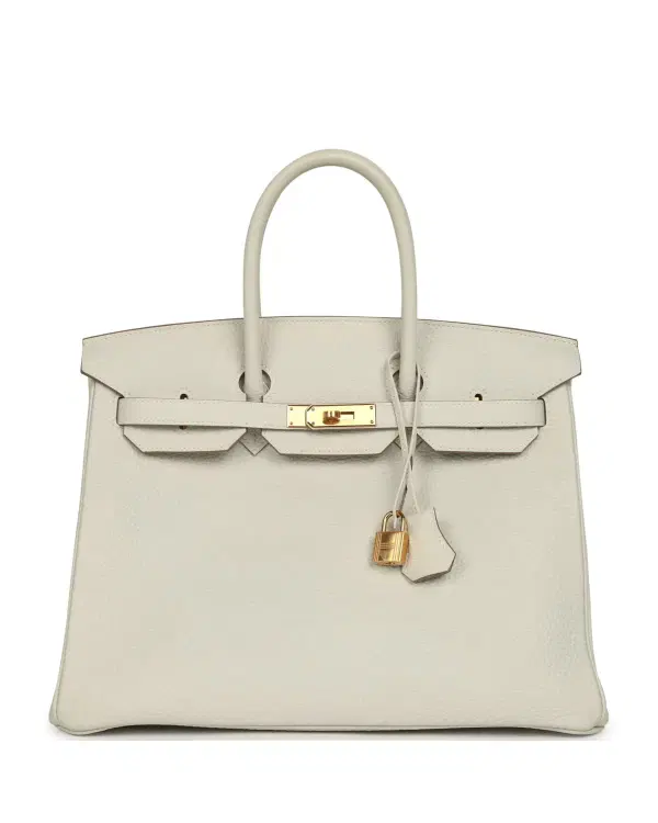Hermès Birkin 35, Gris Pâle