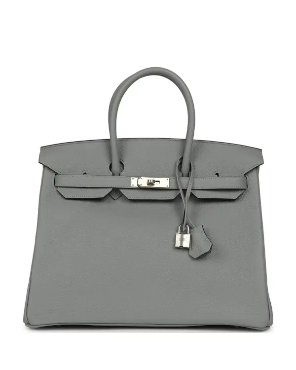 Hermès Birkin 35, Gris Pantin