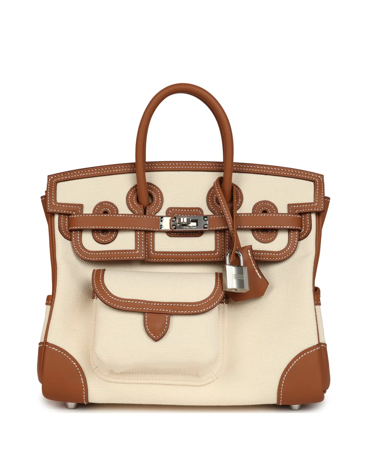 Hermès Birkin Cargo 25, Gold / Écru