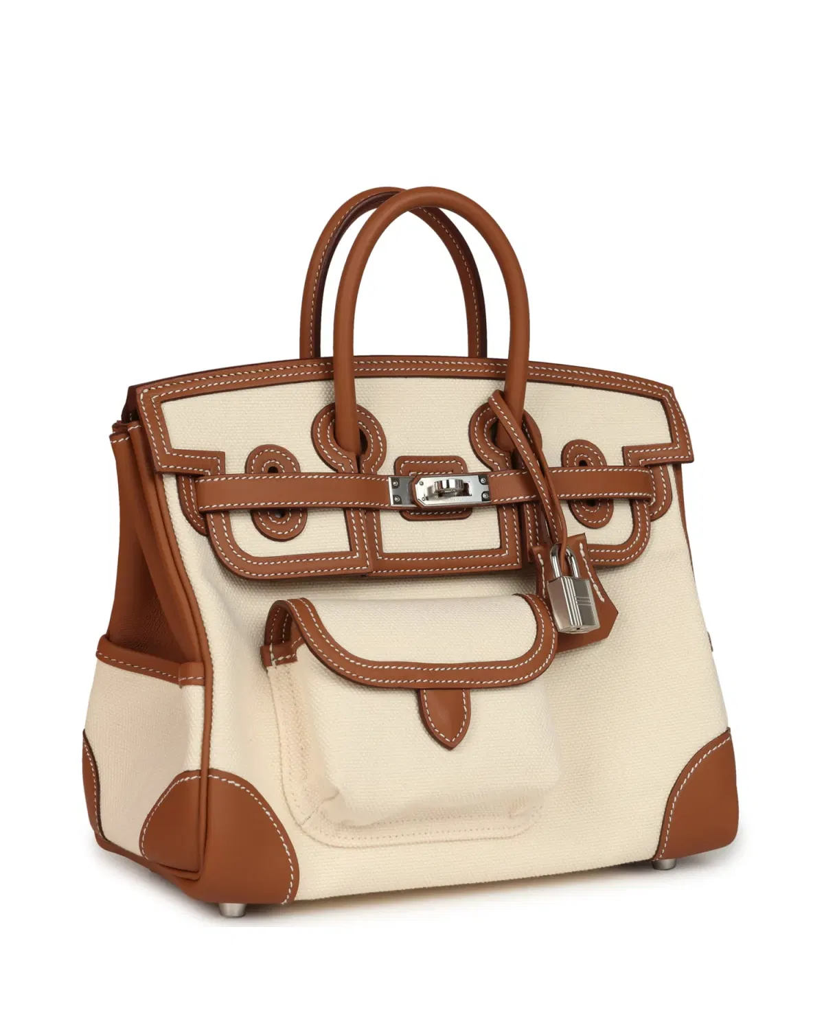 Hermès Birkin Cargo 25, Gold / Écru