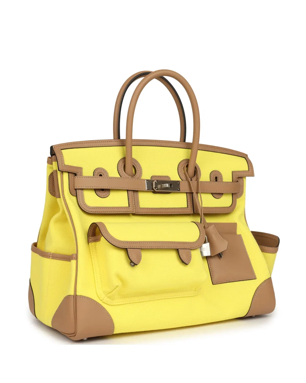 Hermès Birkin Cargo 35, Jaune Citron / Chai