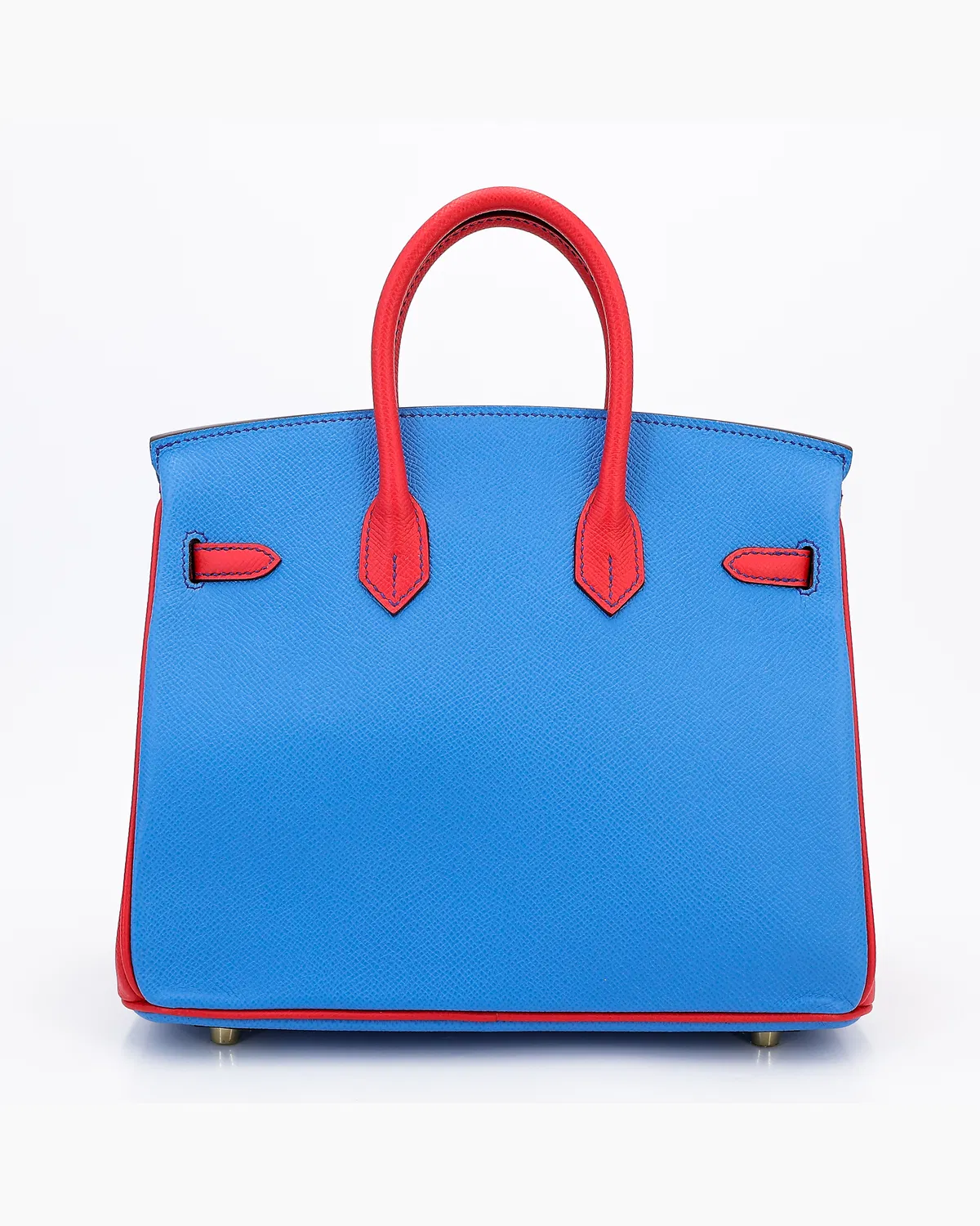 Hermès Birkin HSS 25, Bleu Paradis / Bougainvillea