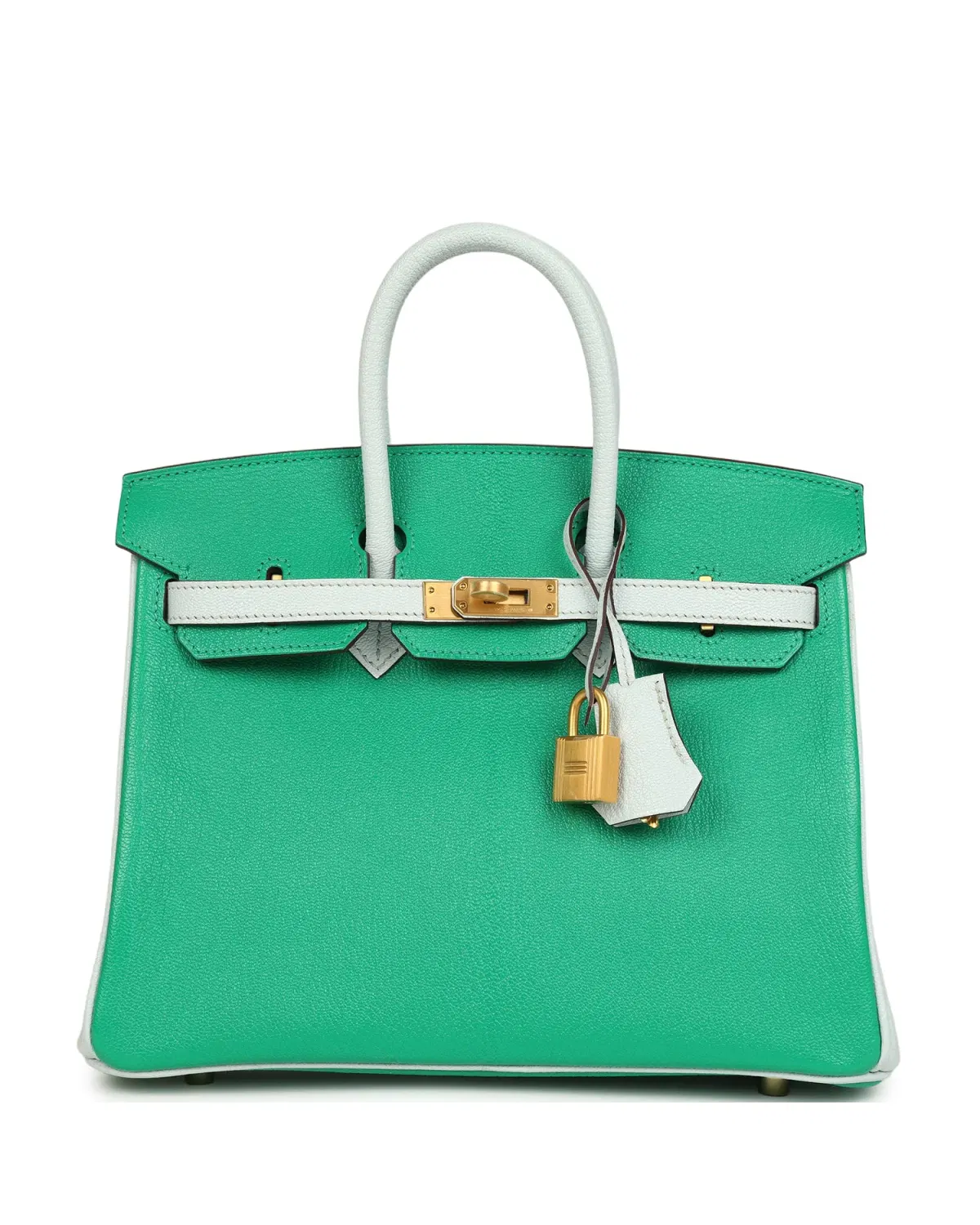 Hermès Birkin HSS 25, Menthe / Bleu Brume