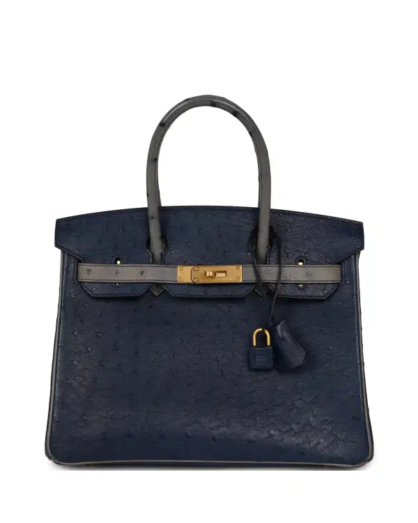 Hermès Birkin HSS 30, Bleu Iris / Gris Agate