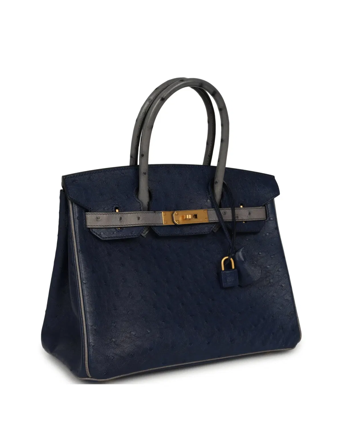 Hermès Birkin HSS 30, Bleu Iris / Gris Agate
