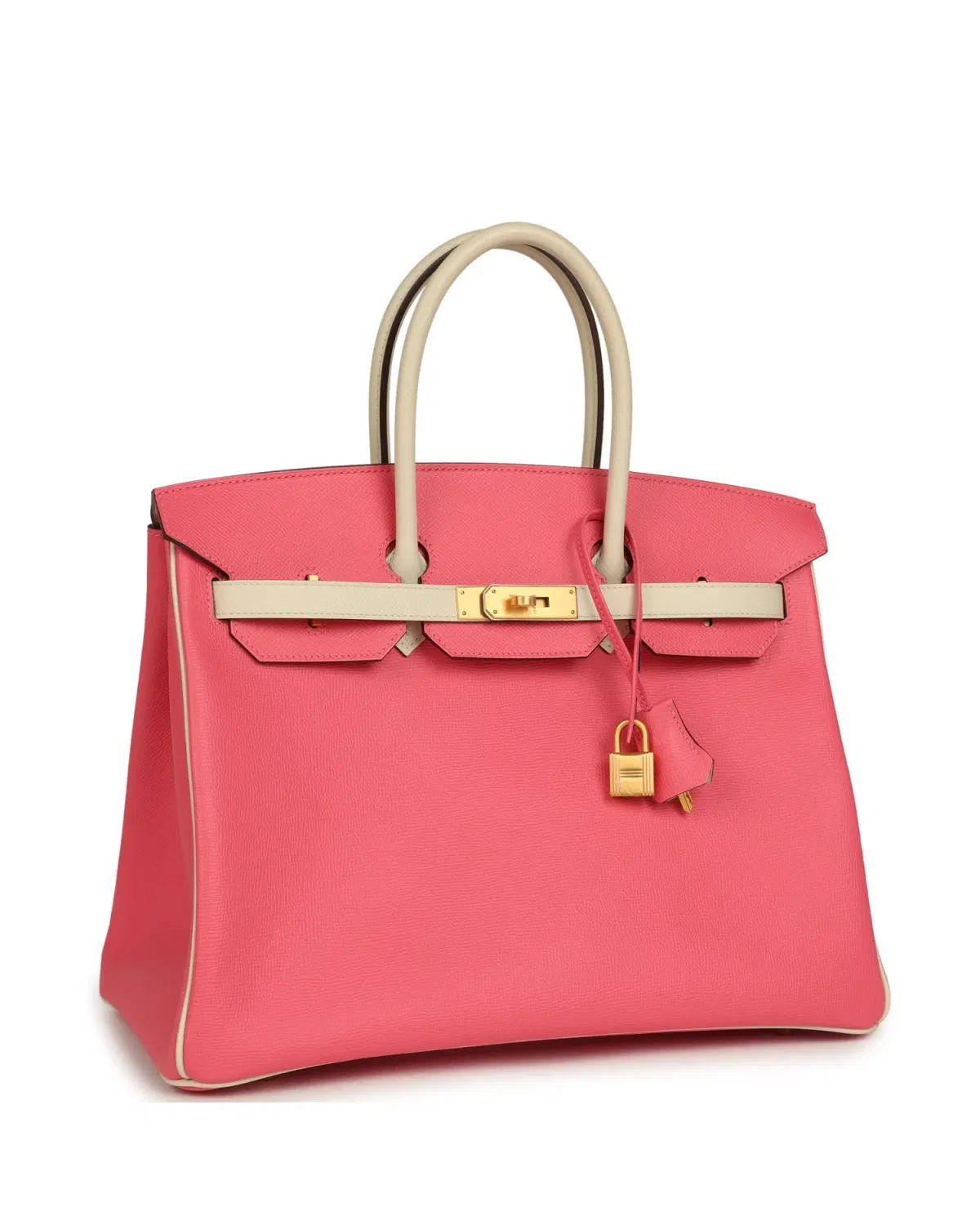 Hermès Birkin HSS 35, Rose Azalée / Craie
