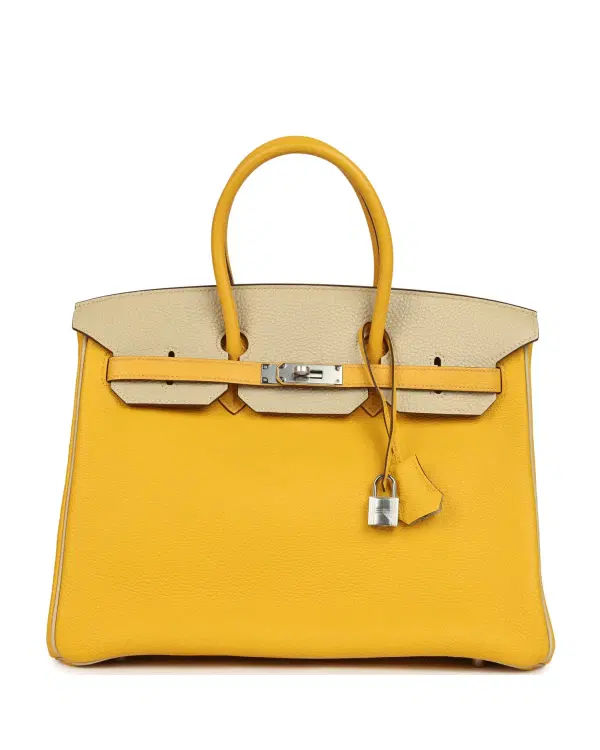 Hermès Birkin HSS 35, Soleil / Parchemin