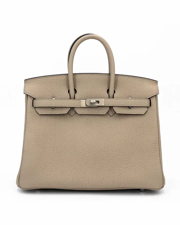 Hermès Birkin HSS Verso 25, Gris Tourterelle / Navy