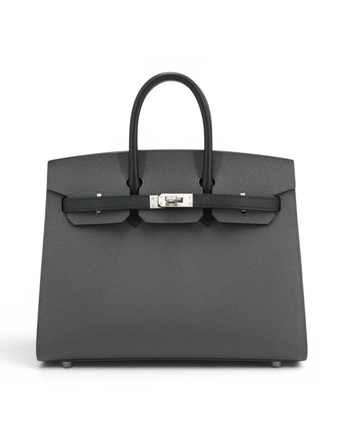 Hermès Birkin Sellier 25, Noir / Graphite