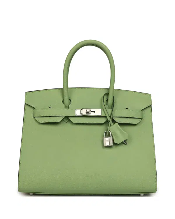 Hermès Birkin Sellier 30, Vert Criquet