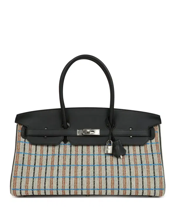 Hermès Birkin Shoulder Light 39, Multicolor / Noir