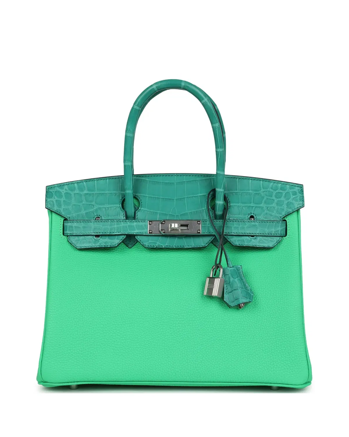 Hermès Birkin Touch 30, Vert Comics / Vert Jade