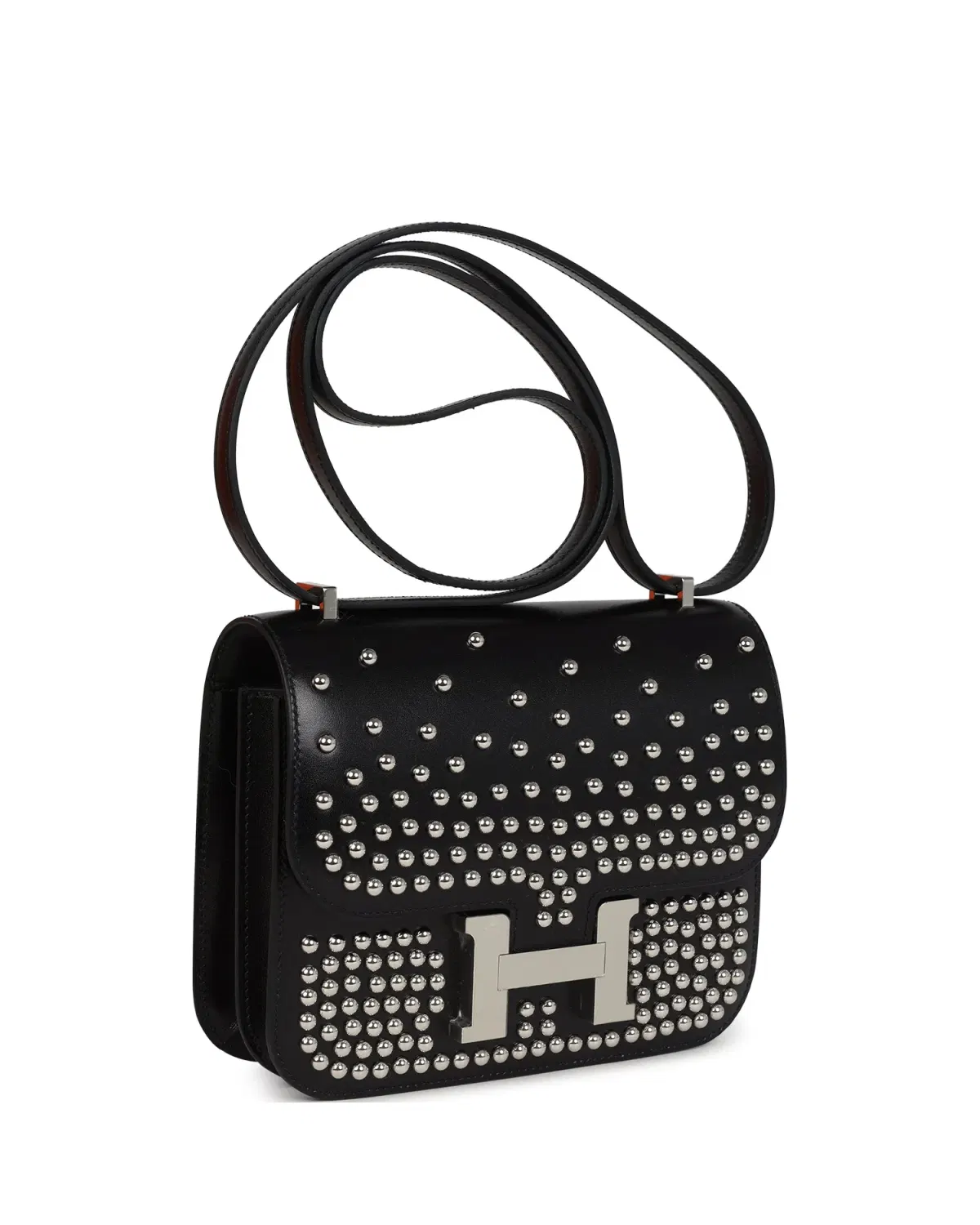 Hermès Constance Clouté 18, Noir