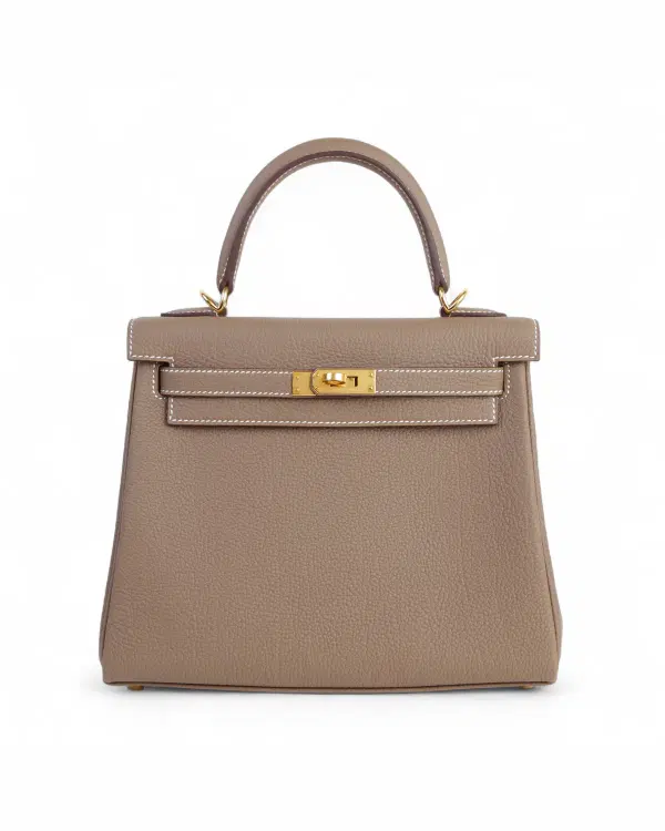Hermès Kelly 25, Etoupe