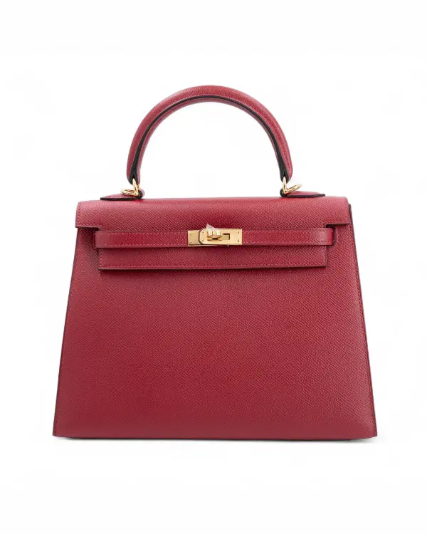 Hermès Kelly 25, Rouge Grenat