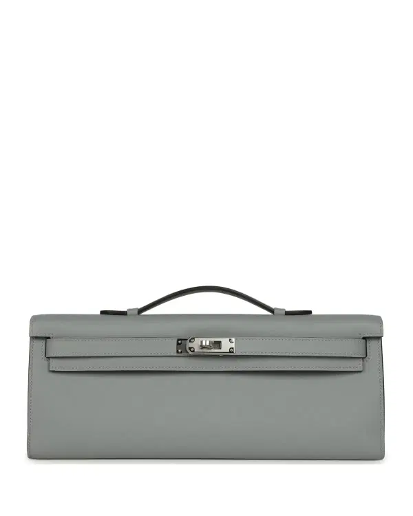 Hermès Kelly Cut One size, Gris Pantin