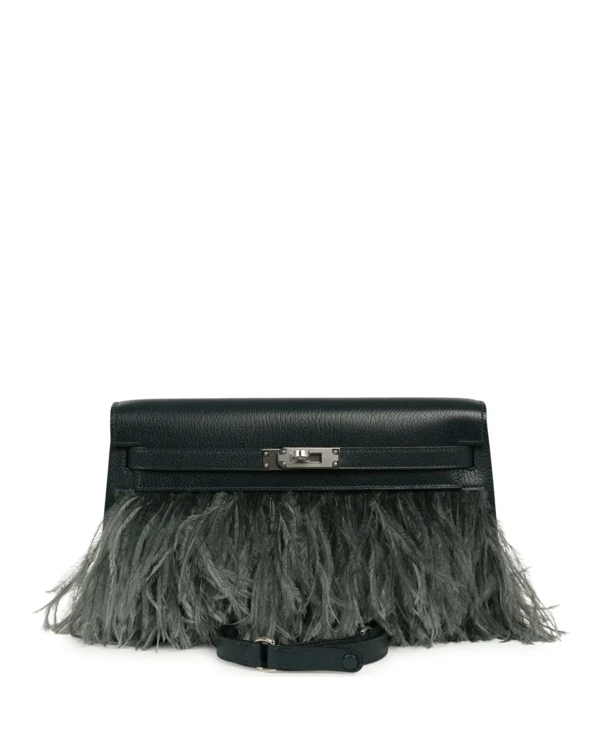 Hermès Kelly Elan Folie One size, Vert Cyprès