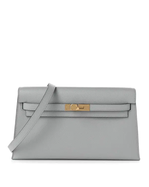 Hermès Kelly Elan One size, Bleu Glacier