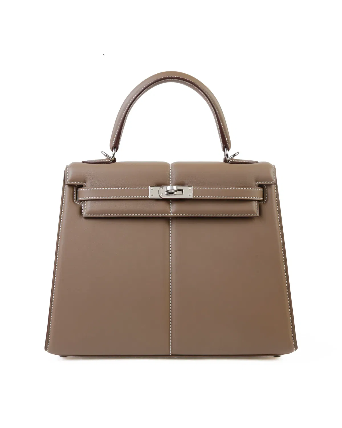 Hermès Kelly Padded Sellier 25, Étoupe