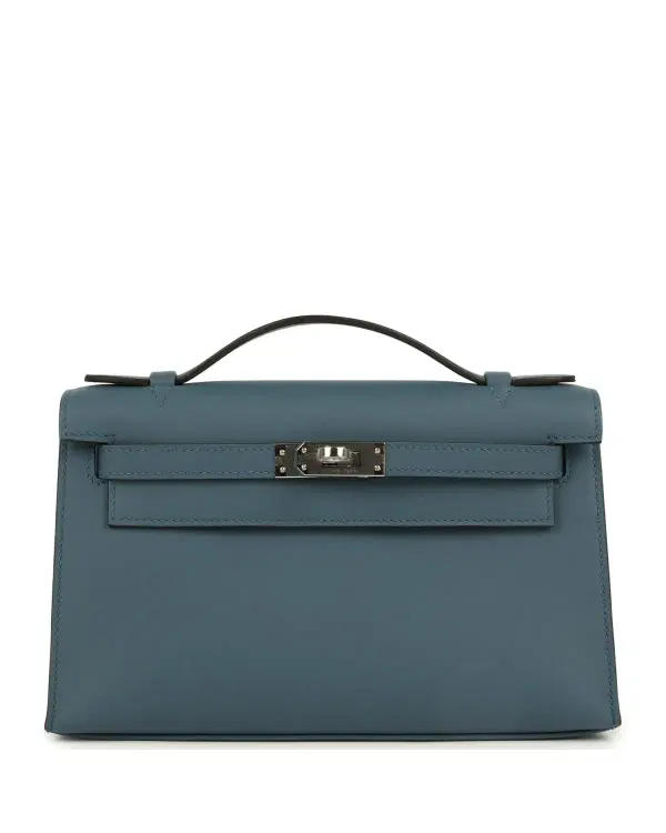 Hermès Kelly Pochette One size, Bleu Tempête