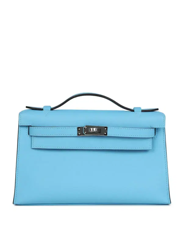 Hermès Kelly Pochette One size, Céleste