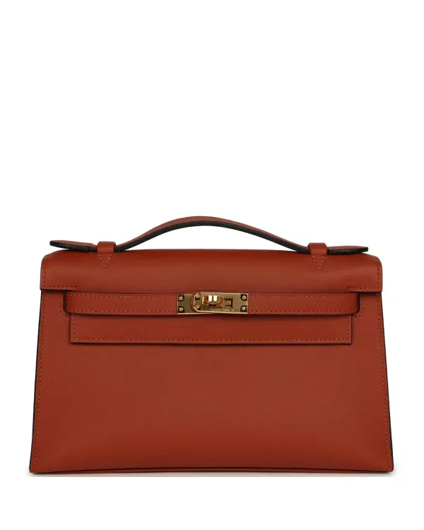 Hermès Kelly Pochette One size, Cuivre