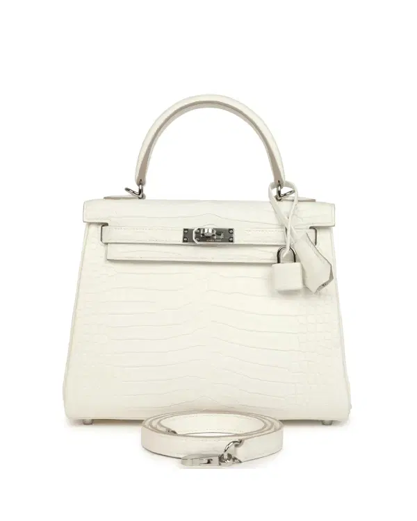 Hermès Kelly Retourne 25, Crème Chantilly