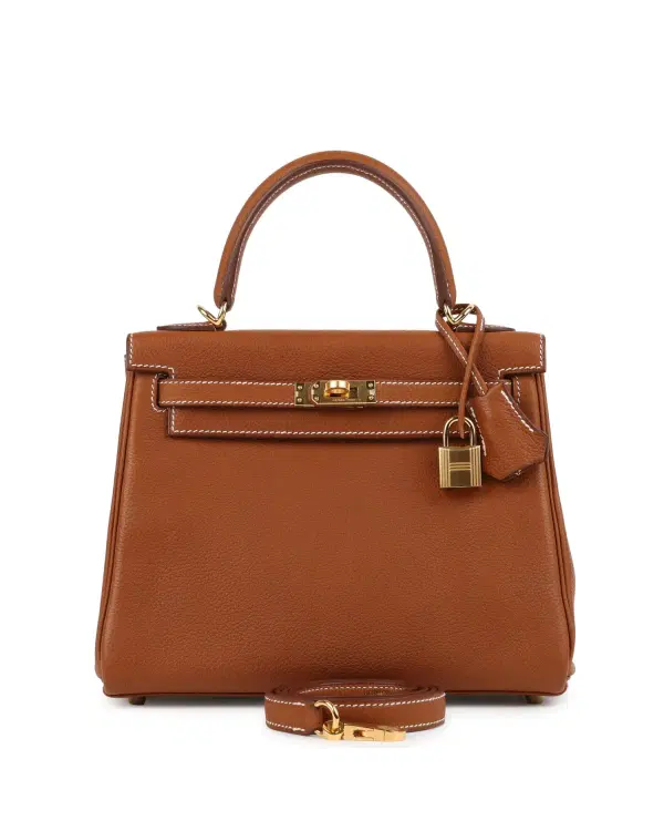 Hermès Kelly Retourne 25, Fauve