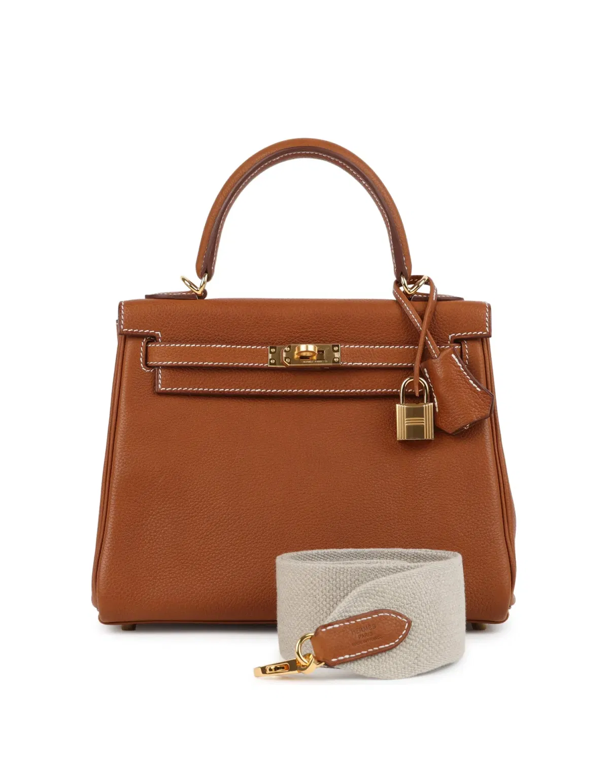 Hermès Kelly Retourne 25, Fauve
