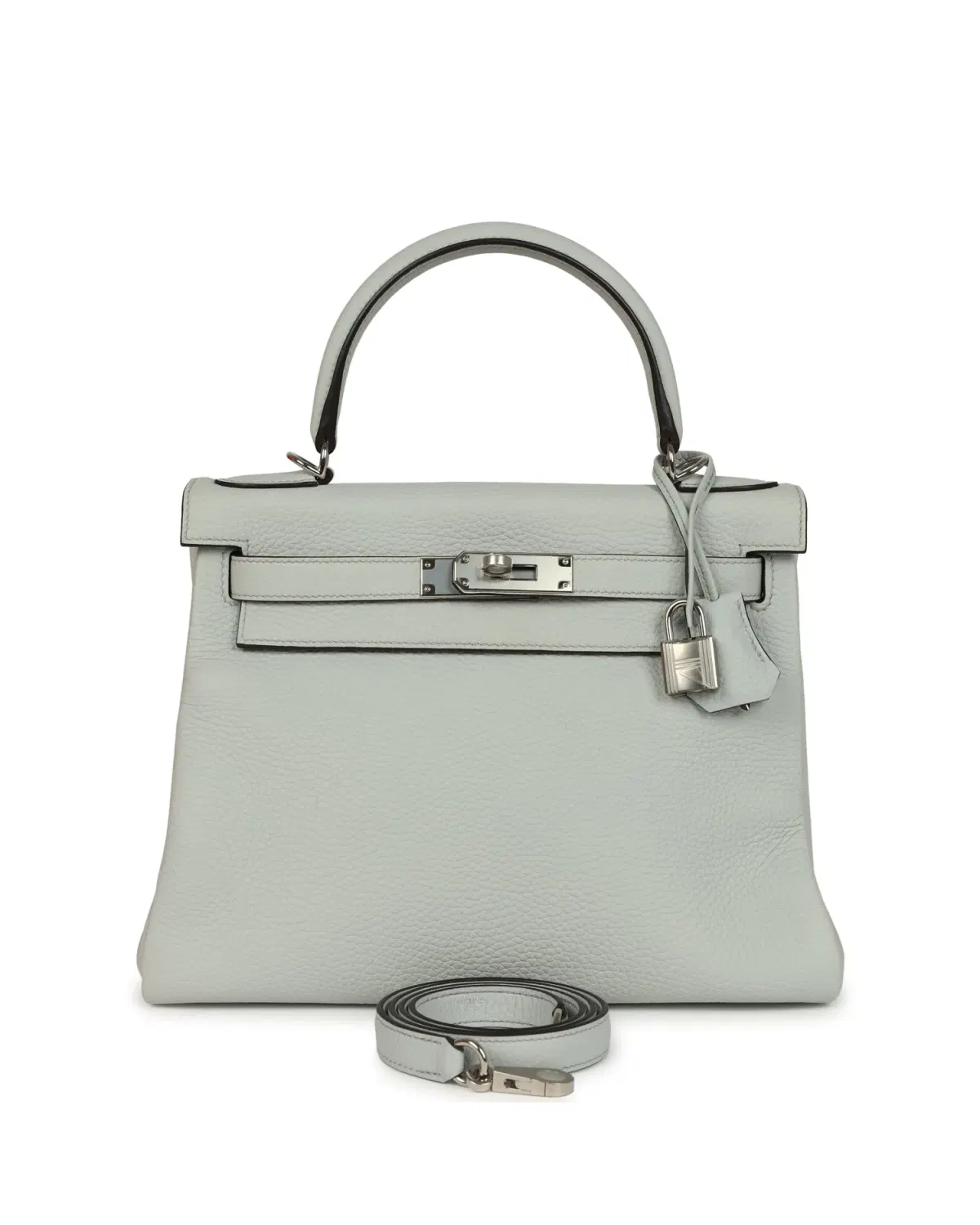 Hermès Kelly Retourne 28, Bleu Pâle