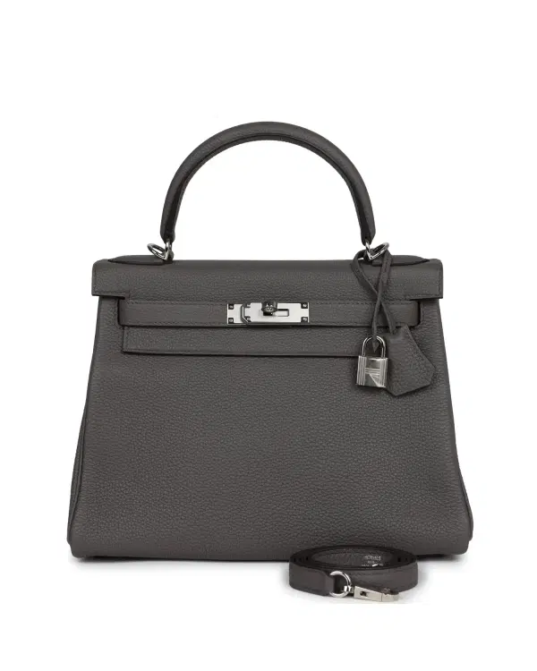 Hermès Kelly Retourne 28, Étain