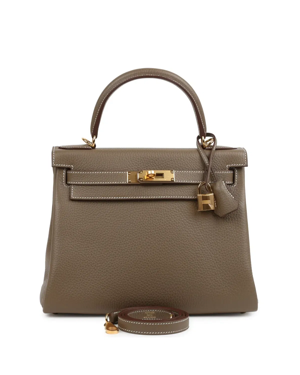 Hermès Kelly Retourne 28, Étoupe