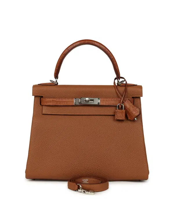 Hermès Kelly Retourne Touch 28, Gold
