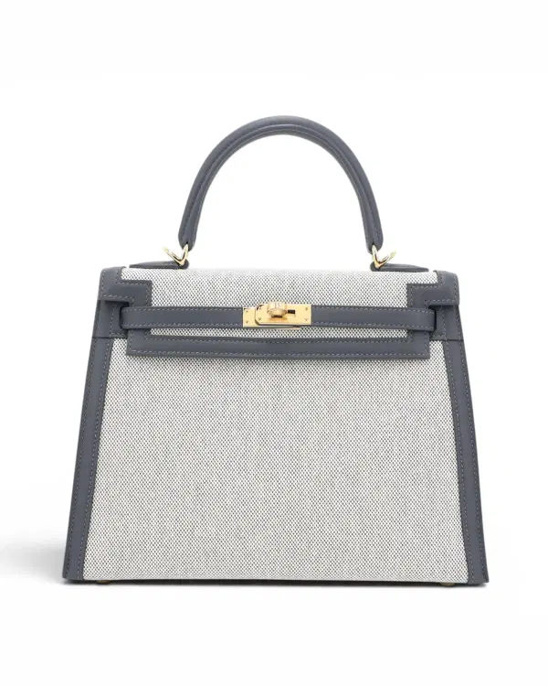 Hermès Kelly Sellier 25, Ardoise