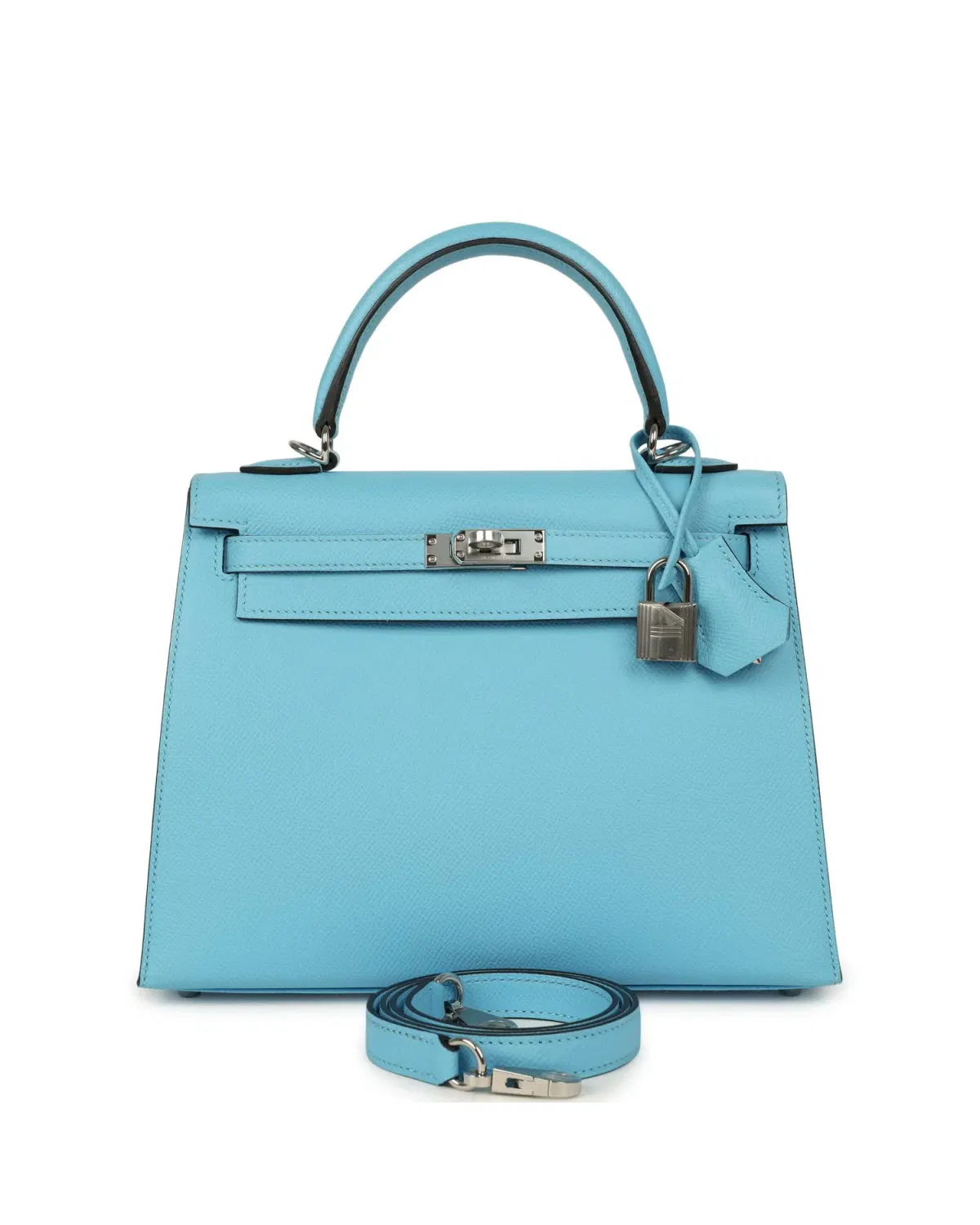 Hermès Kelly Sellier 25, Céleste