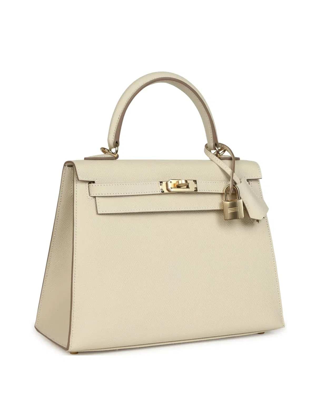 Hermès Kelly Sellier 25, Craie
