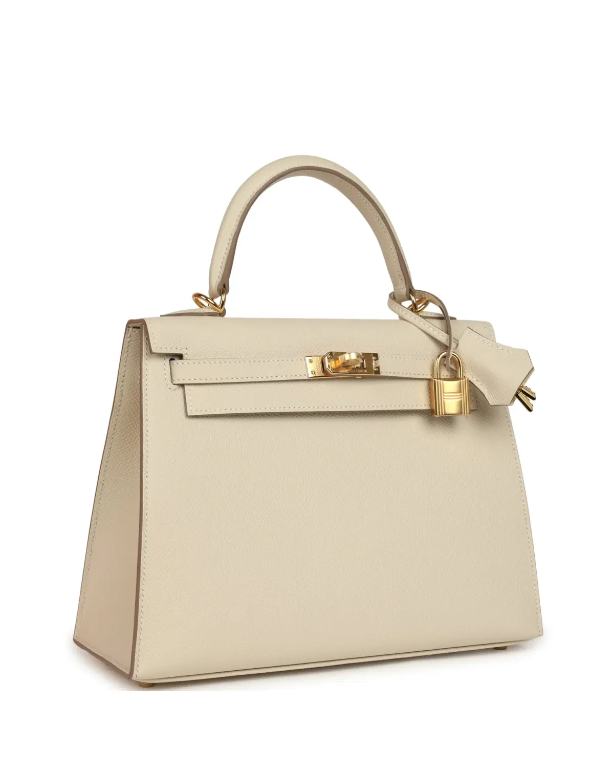 Hermès Kelly Sellier 25, Craie