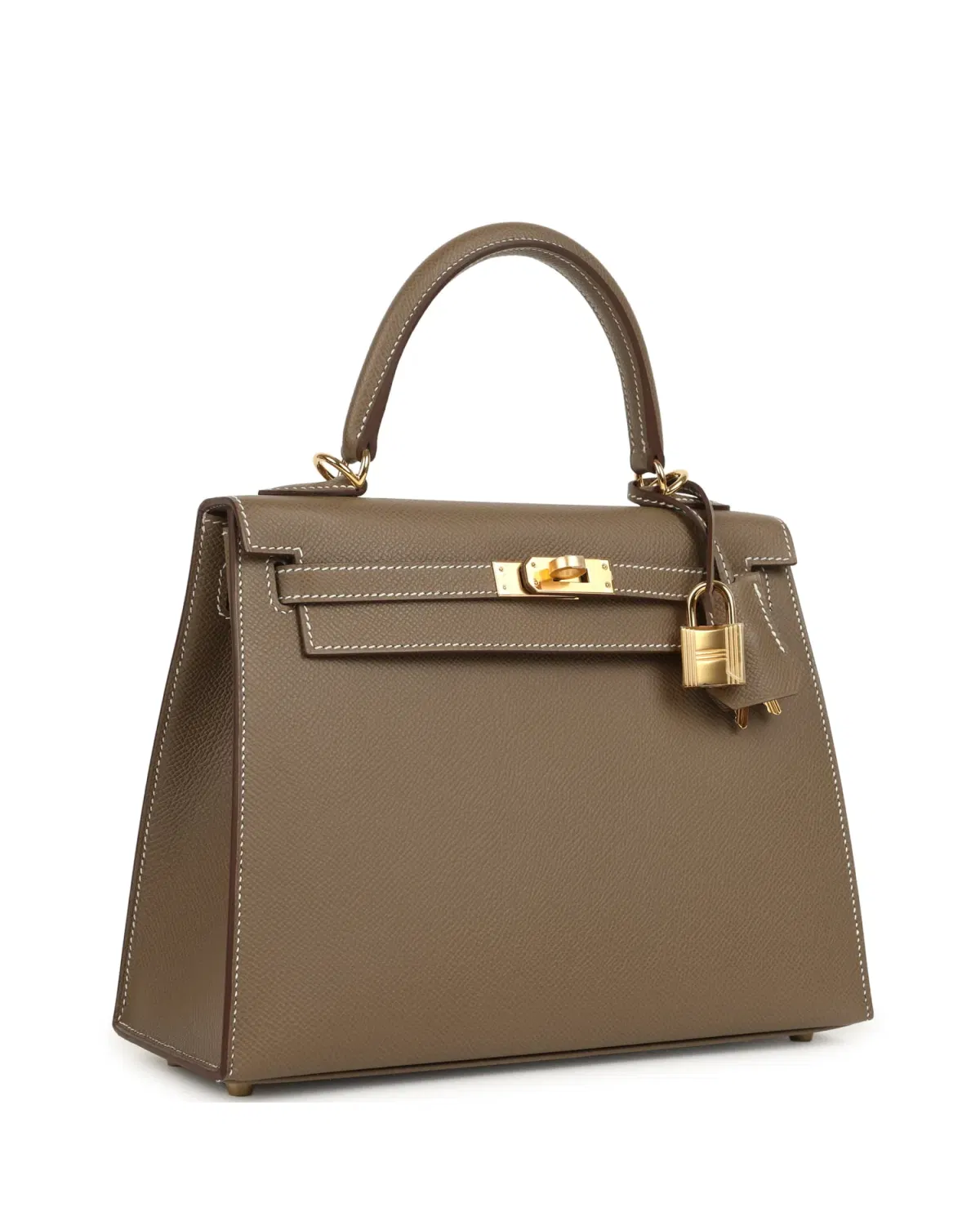 Hermès Kelly Sellier 25, Étoupe
