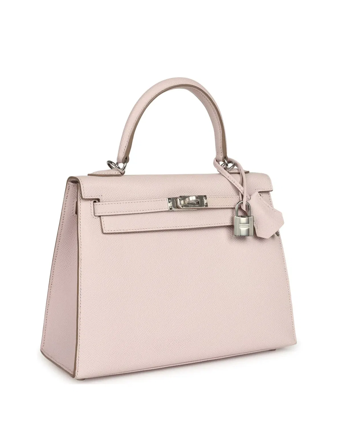 Hermès Kelly Sellier 25, Mauve Pâle