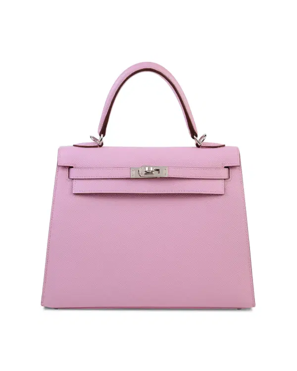 Hermès Kelly Sellier 25, Mauve Sylvestre