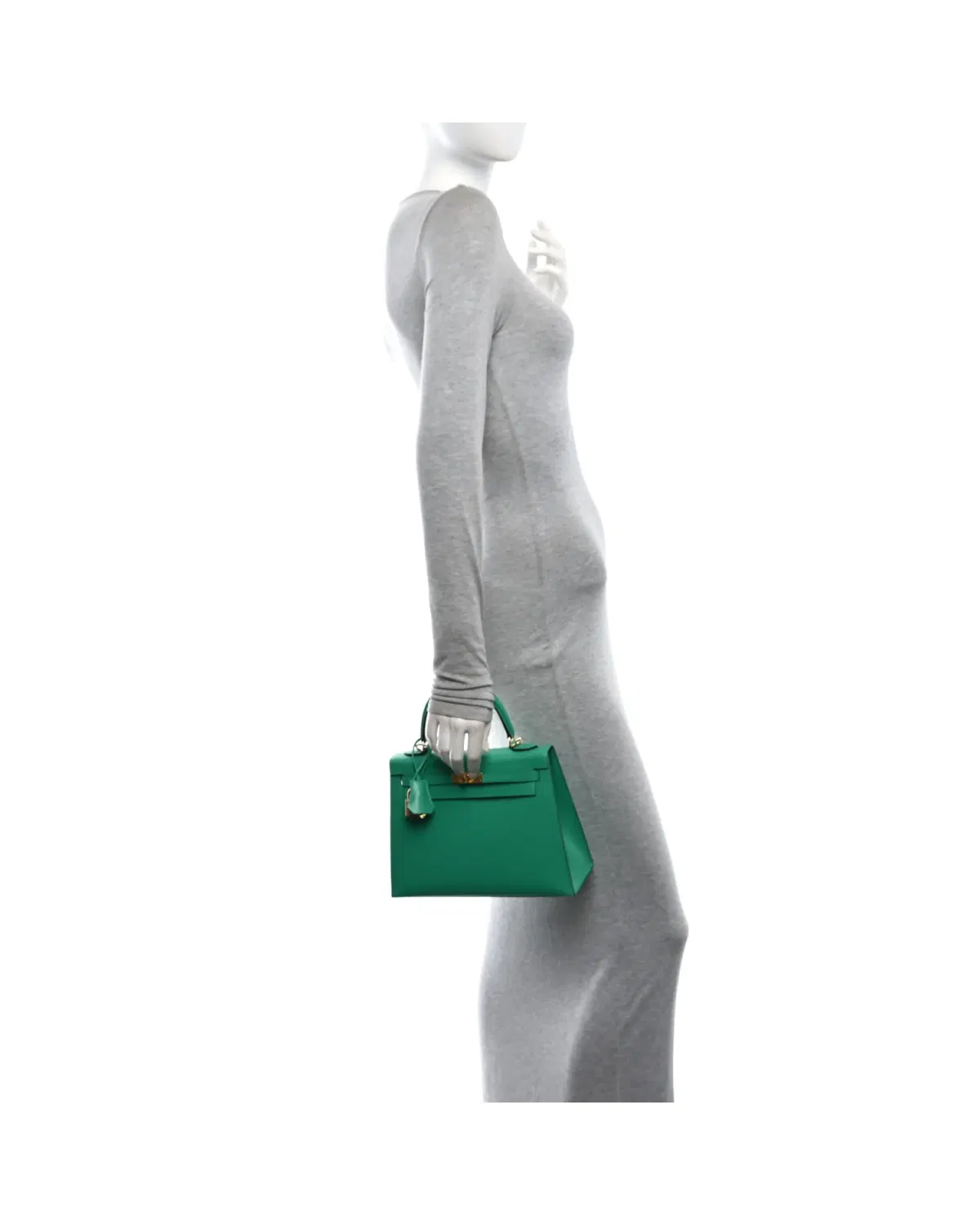 Hermès Kelly Sellier 25, Menthe