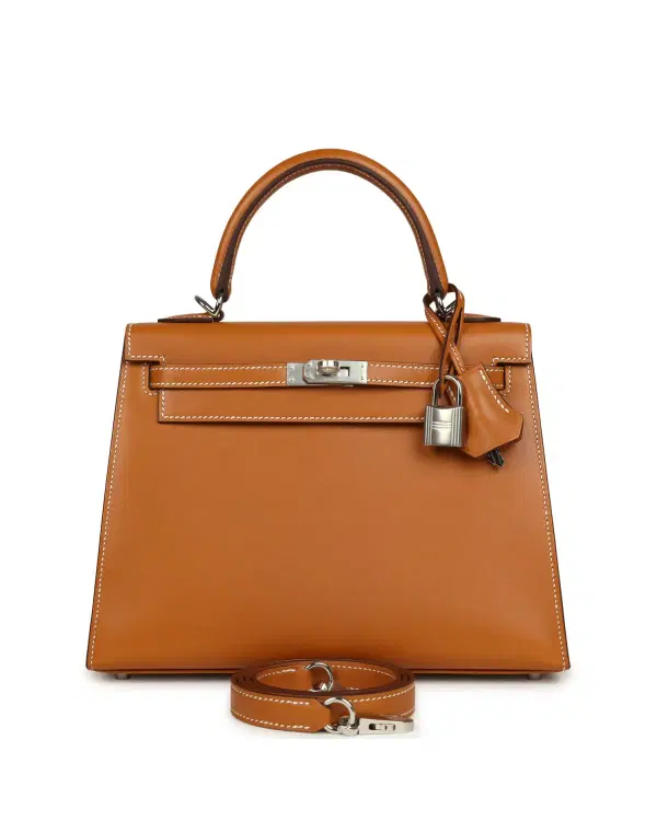 Hermès Kelly Sellier 25, Natural Sable