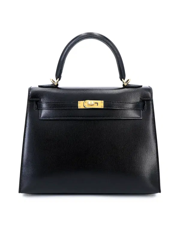 Hermès Kelly Sellier 25, Noir