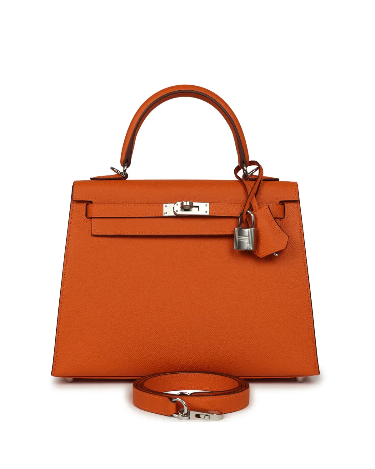 Hermès Kelly Sellier 25, Orange